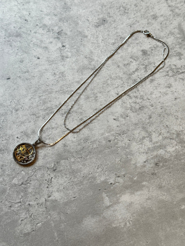 項鍊 鐘擺之舞 銀色