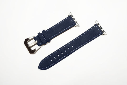 Apple Watch Suede Strap Navy Blue 20mm