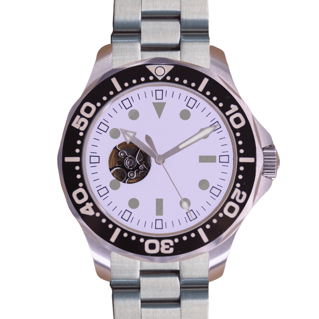 Diver 46 - Panda|Design Studio|Seiko Automatic Japan Made|46mm - Watchmake Factory