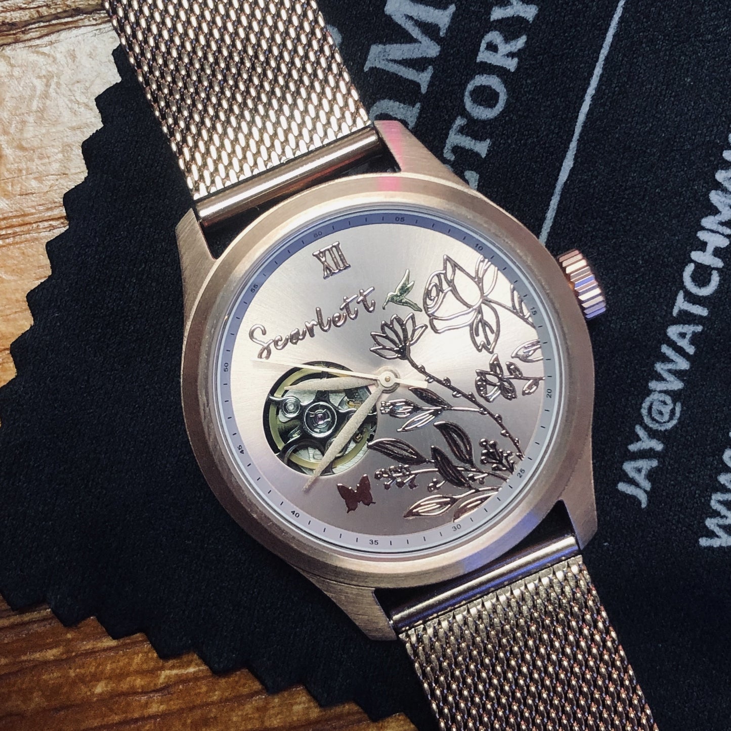 【香港店】日本自動機械錶機芯 - 刻上您的名字DIY手錶工作坊 - Watchmake Factory