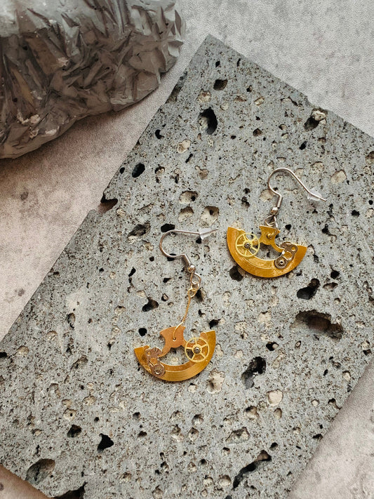 時間之翼耳環/G - Watchmake Factory