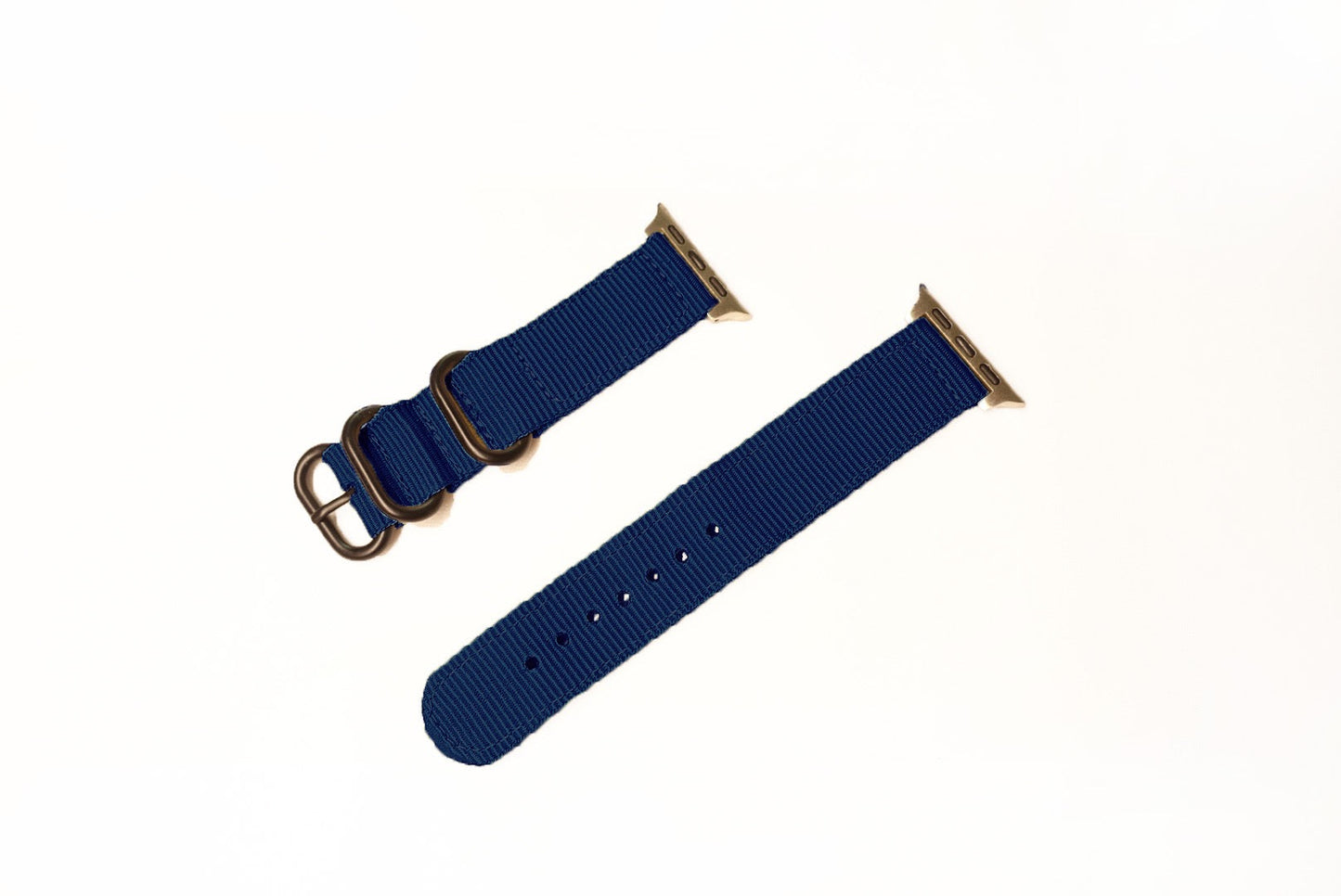 羅紋帆布錶帶 海軍藍 20mm - Watchmake Factory