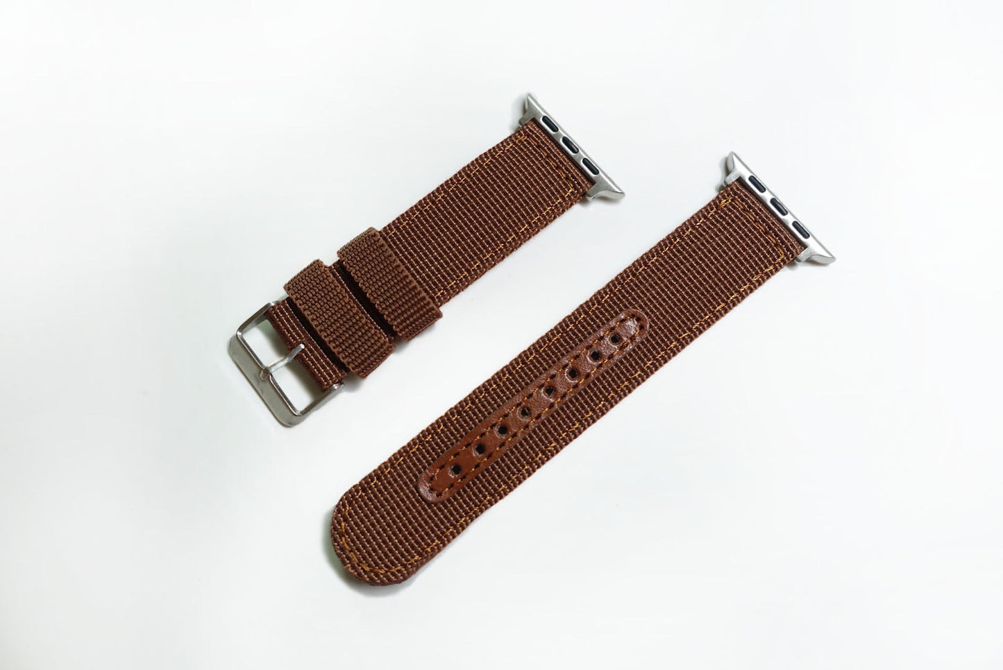 軍規帆布錶帶 棕色 22mm - Watchmake Factory