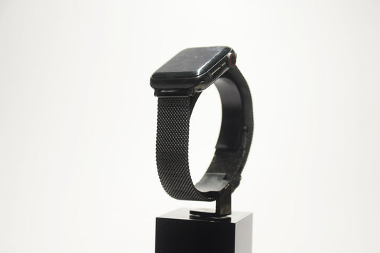 Apple Watch 錶帶 經典米蘭金屬 黑色 18mm