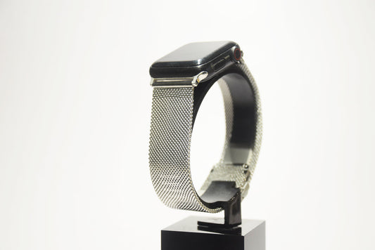 Apple Watch 錶帶 經典米蘭金屬 銀色 22mm