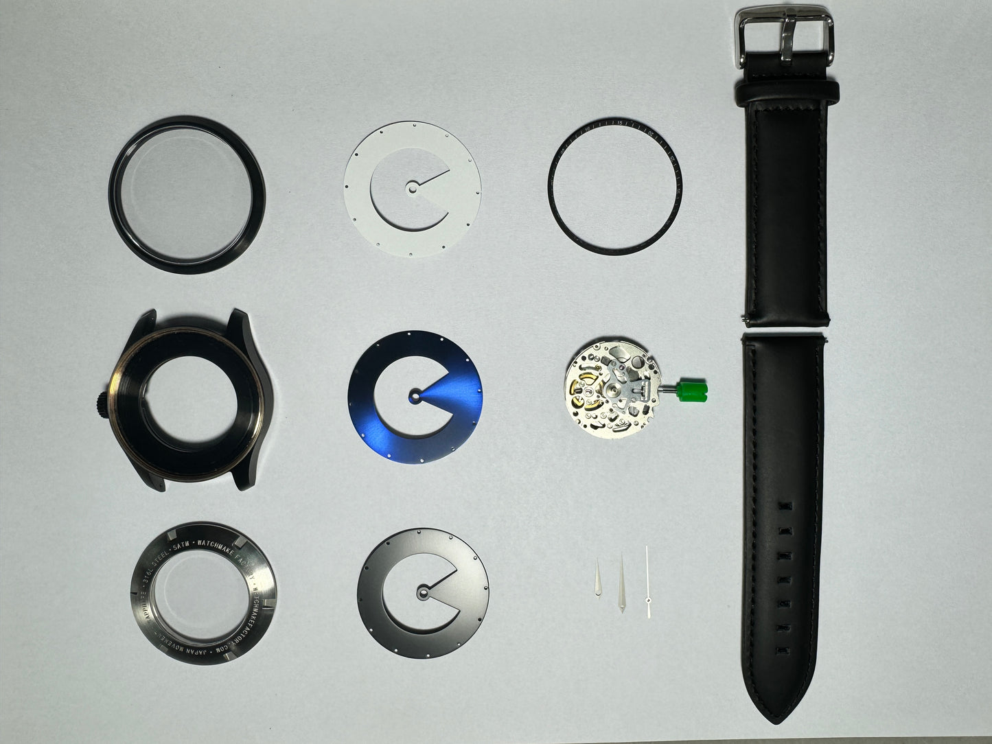 42MM機械錶 DIY KIT SET｜日本製自動上鏈機械機芯｜鏤空設計