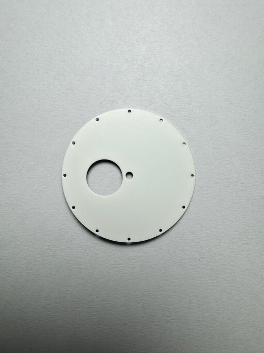 42MM |錶盤|圓形磨砂白色