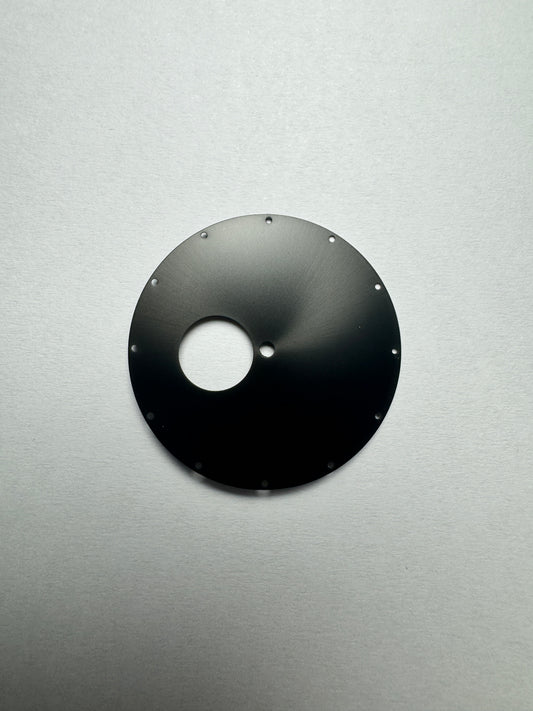 42MM |錶盤|圓形磨砂黑色