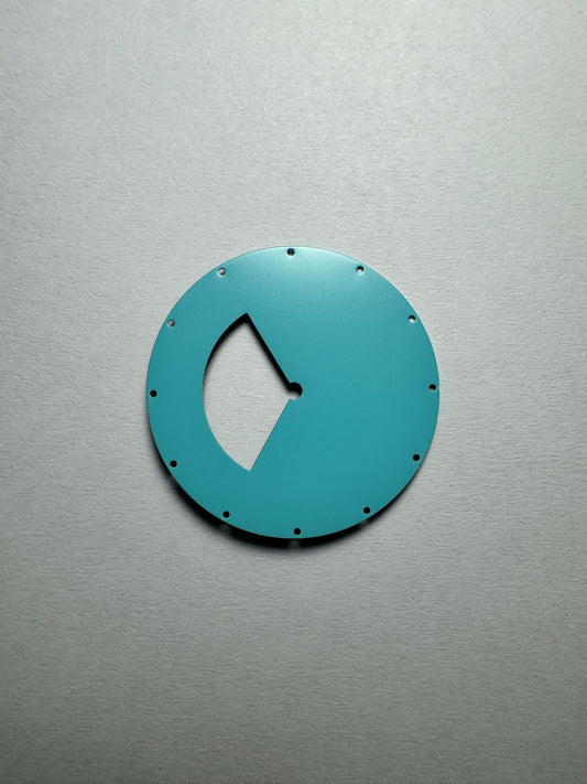 42MM |錶盤|扇形磨砂彩藍色