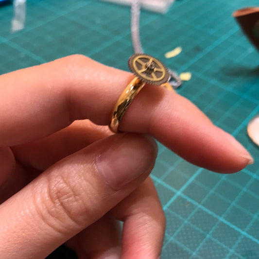 齒輪之芯戒指/G - Watchmake Factory