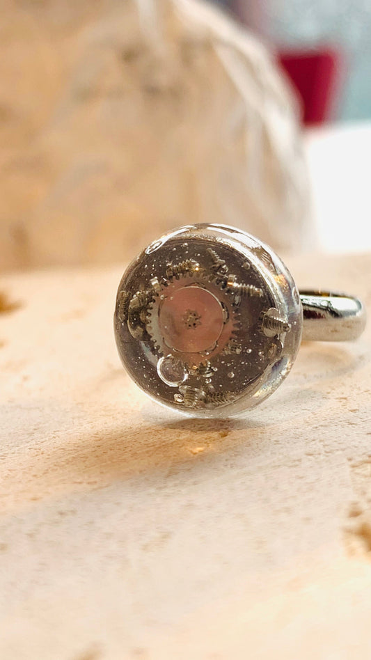 (UV) 機械迷宮戒指 - Watchmake Factory