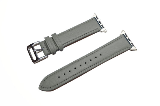 義大利小牛皮錶帶 霧灰色 22mm - Watchmake Factory